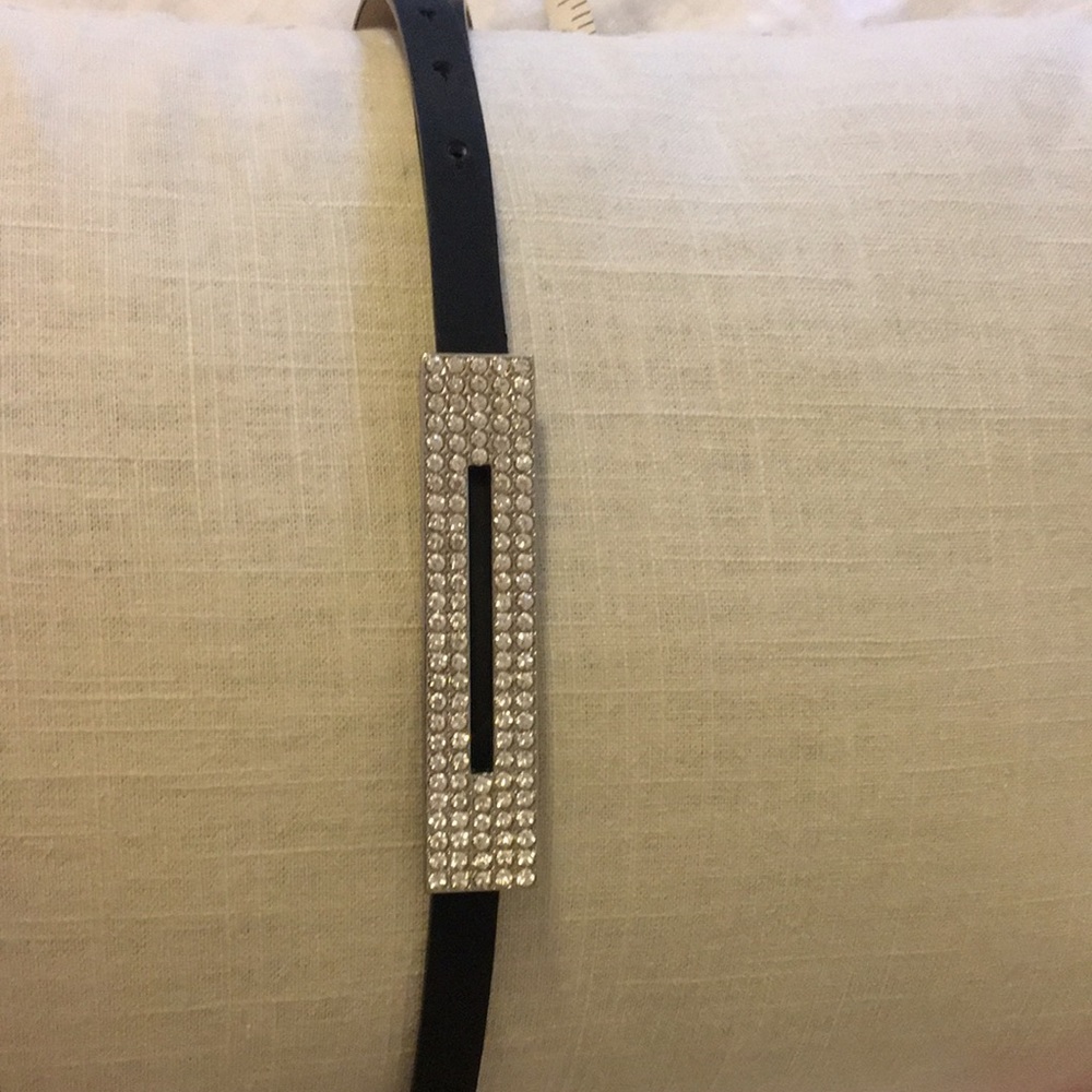 Chico’s Rhinestone Buckle Belt